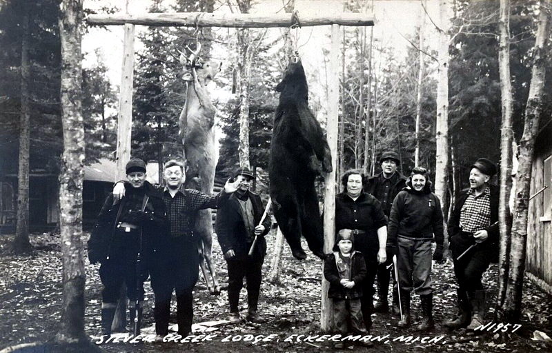 The Lodge At Silver Creek (Silver Creek Lodge) - Old Postcard (newer photo)